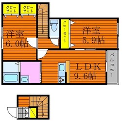 ブラッサムの物件間取画像